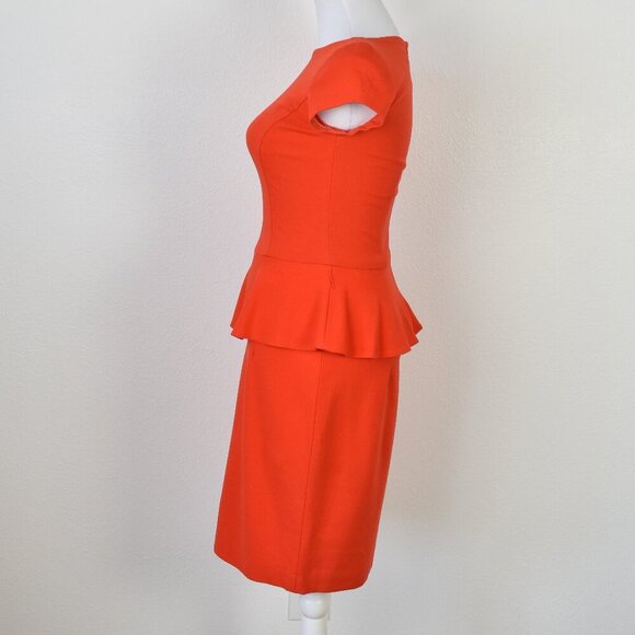 Cache Peplum Sheath Dress - 2 - Picture 5 of 8